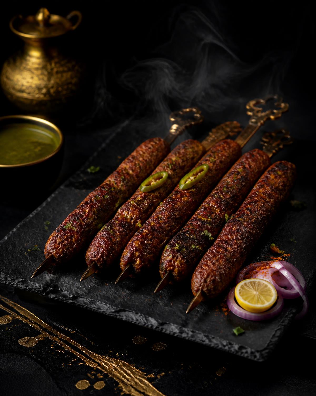 Tandoori platter from the Saoji kitchen