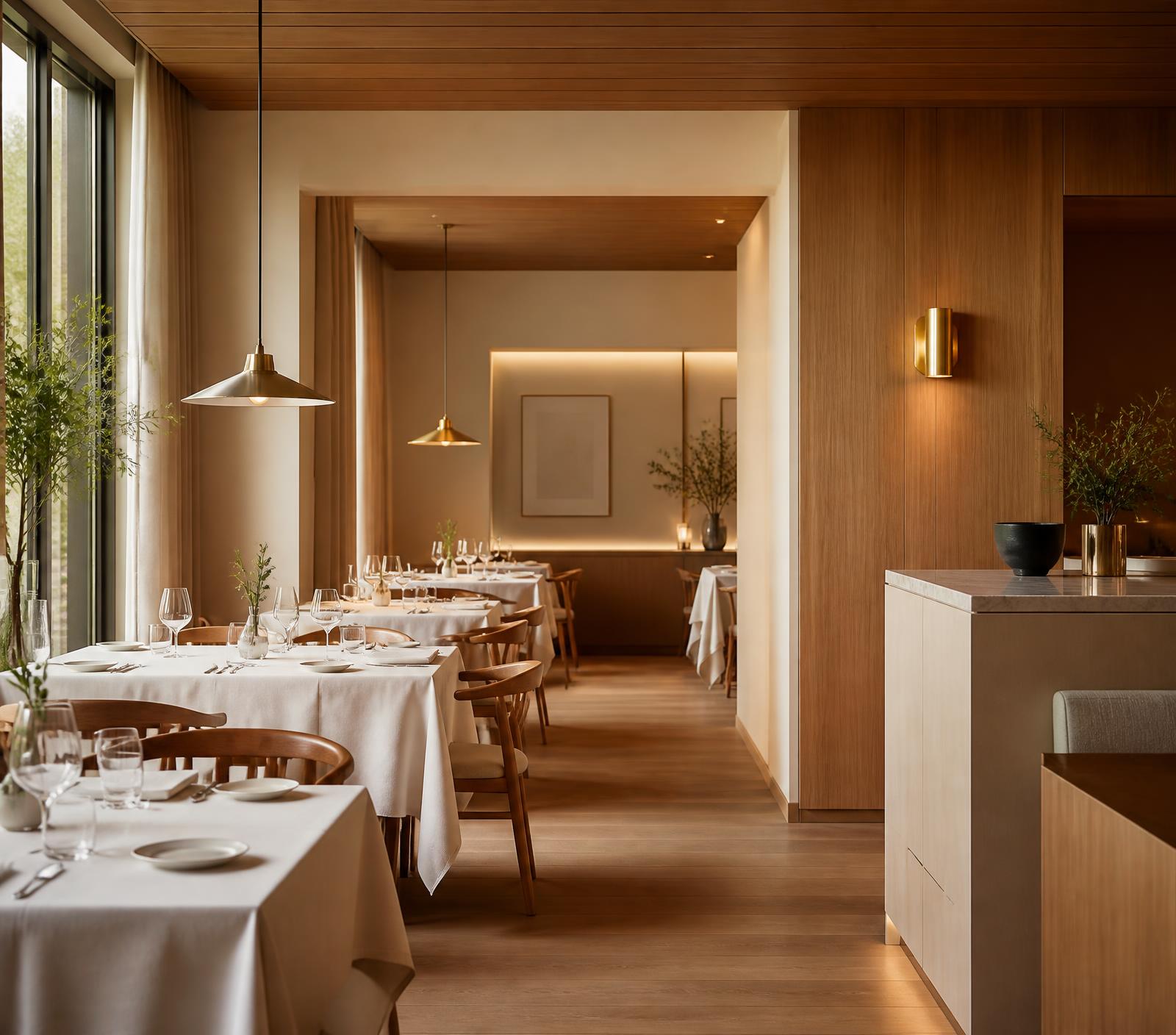 Family dining hall interior